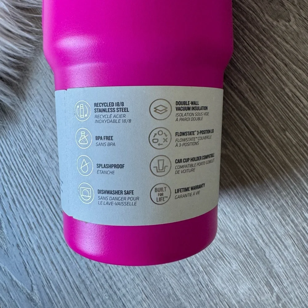 🩷 STANLEY The Vivid Violet Reverb 30oz Quencher H2.0 Flowstate Tumbler - Picture 5 of 6